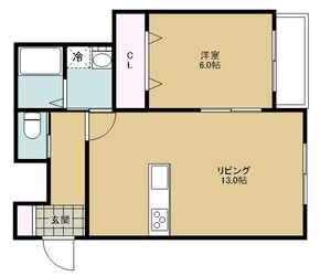 ホワイトキャッスルの物件間取画像